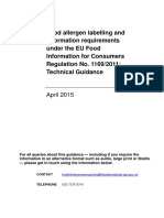 Food Allergen Labelling Technical Guidance PDF