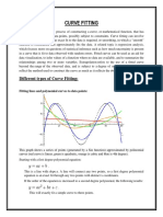 Different Types of Curve Fitting