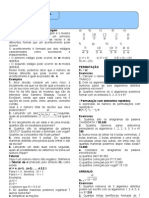 Análise Combinatória