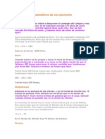 Problemas de Matemáticas de Una Operación