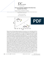 Mechanism of The Swern Oxidation: Significant Deviations From Transition State Theory