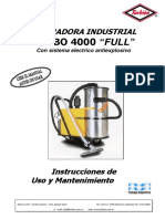 Manual de Aspiradora Turbo 4000 Antiexplosiva