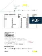 Factored Reaction (W) Factored Tensile Force On The Plate W/2