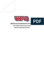 Manual de Operaciones de Ventas