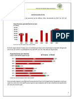 Exportación de Ganado en Pie