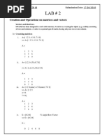 DSP - Lab 2