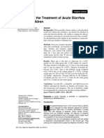 Probiotics in The Treatment of Acute Diarrhea in Young Children