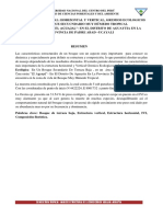 Analisis Estructural Gremios Ecologicos en Un Bosque Secundario de La Provincia de Padre Abad