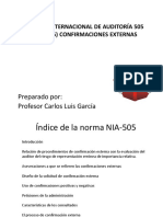 NIA 505 Confirmaciones Externas Guia Del Estudiante