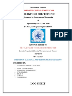 The Oxford Polytechnic: Log Sheet