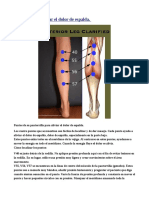 4 Puntos para Aliviar El Dolor de Espalda