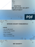 KSK7023 Network Security