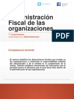 Administración Fiscal de Las Organizaciones