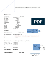 Class Notes Example Problem