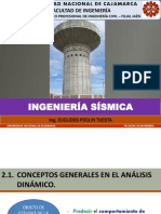 2.1. Conceptos Generales en El Analisis Dinamico (Ingenieria Sismica Unc 2018-I)