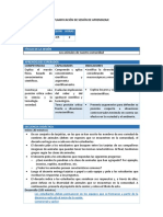 Planificación de Sesión de Aprendizaje