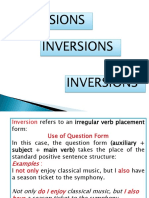 Inversions Inversions Inversions