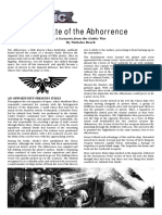 The Fate of The Abhorrence: A Scenario From The Gothic War