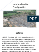 Substation Bus Bar Configuration: Electrical Maintenance Team