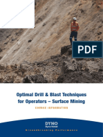 Optimal Drill Blast - Surface Mining