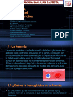 Anemia Obesidad y Desnutricion