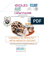 Leccion 2 Cuadernillo RESUELTO X PDF