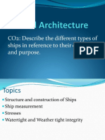 CO2: Describe The Different Types of Ships in Reference To Their Design and Purpose