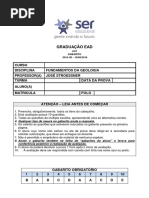 Fundamentos Da Geologia - Av2 1b - Gabarito - Wagner