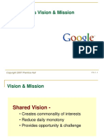 The Business Vision & Mission