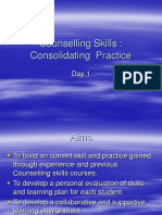 Counseling Skills Consolidation