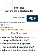 ECE340-Lecture 28 Photodiodes