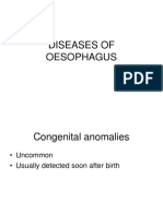 Diseases of Oesophagus