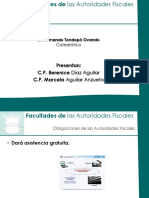 Facultades de Las Autoridades Fiscales