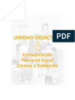 Unidad Didactica Integrada 4togrado Junio