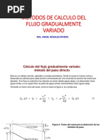 Metodos de Calculo Del Flujo Gradualmente Variado