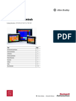 Panelview 800 Terminals: Technical Data