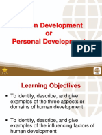 1 Human Development or Personal Development