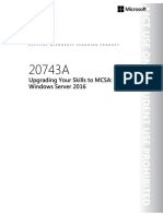 A.J. Warren, C.J. Wordenskjold, D. Franklyn, J. Shackelford, S. Kukrilka - Course 20743A Upgrading Your Skills To MCSA Windows Server 2016 - 2016 PDF