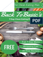 7 Day Clean Eating Meal Plan