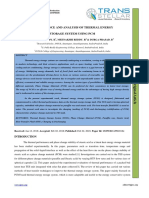 Performance and Analysis of Thermal Energy Storage System Using PCM