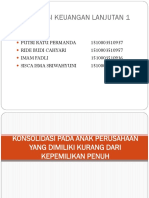 AKL1 K02 Konsolidasi Pada Anak Perusahaan Yang DImiliki Kurang Dari Kepemilikan Penuh Putri Ride Imam Sisca