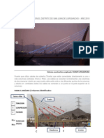 Analisis Basico de Comportamiento de Puentes Tras Colapso Por Huaycos y Lluvias (Lima-Peru)