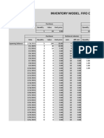 Belajar Metode FIFO Di Excel