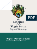 Yoga Sutra-Digital Workhop Guide