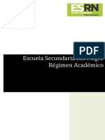 Régimen Académico 2018 Resolucion 4617-17 (ESRN-ANEXO I - RA 2018) PDF