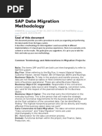 SAP Data Migration Methodology