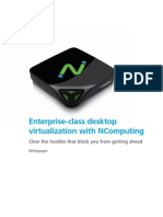 Enterprise-Class Desktop Virtualization With Ncomputing: Clear The Hurdles That Block You From Getting Ahead