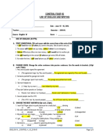 Examen Recuperacion Ingles III 2016-01 Answer Key