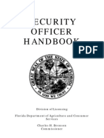 Security Officer Handbook