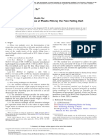 Impact Resistance of Plastic Film by The Free-Falling Dart Method